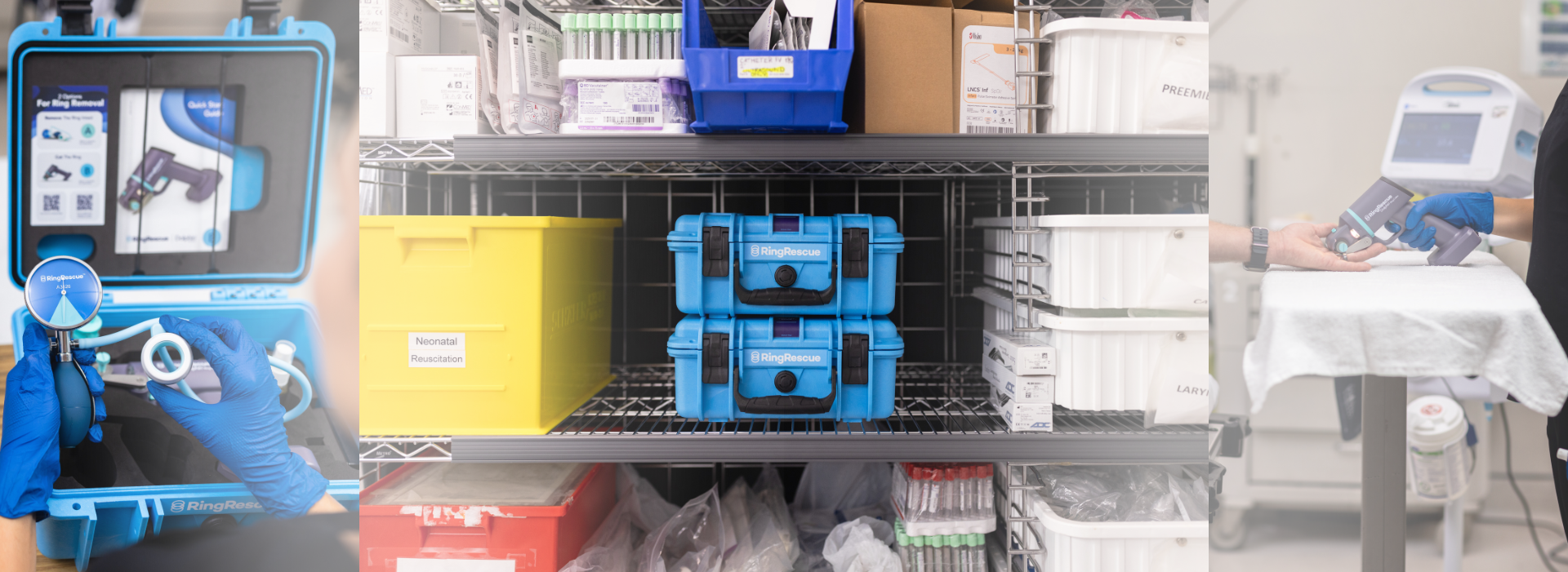 Ring Rescue Kit used for emergency ring removal in clinical settings