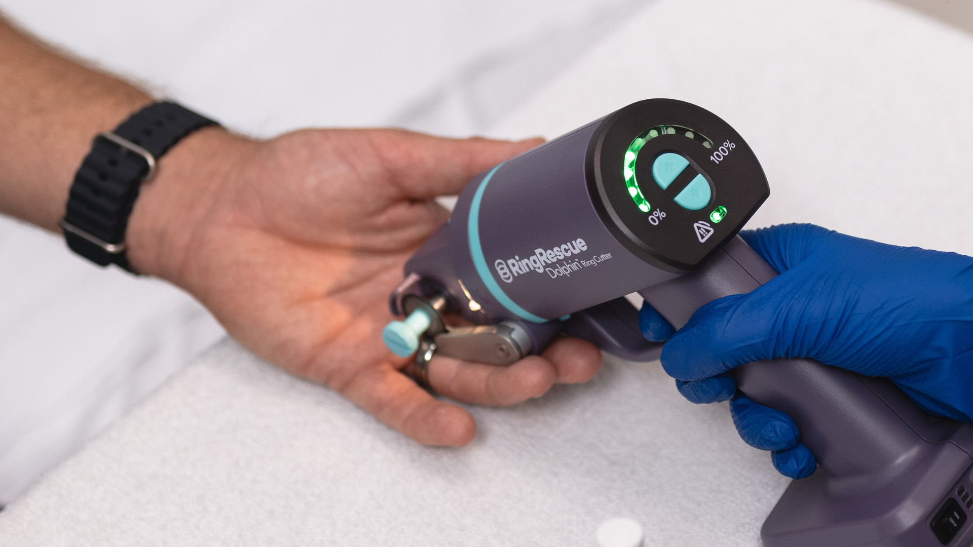 Dolphin Ring Cutter progress indicator